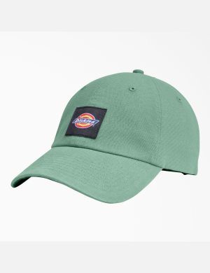 Dickies Washed Canvas Mörkgröna | 518023-SJX